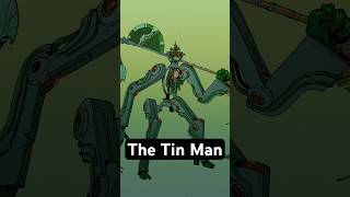 The antediluvian Tin Man. Oz’s early prototype to see how little was needed to keep a man alive.
