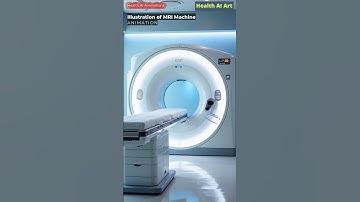 Animation of MRI Machine | Health AI Art | 03