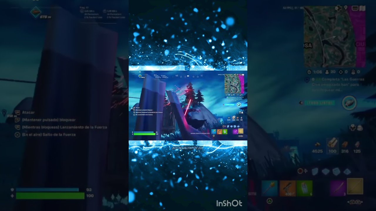 SOLO ESPADA DE STAR WARS!!! #fortnite #shorts