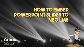 Embed PPT to Neo LMS