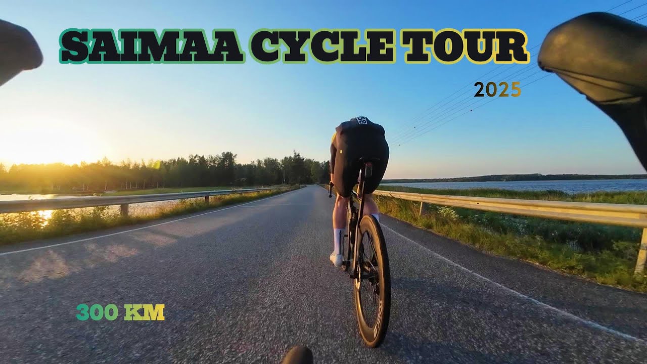SAIMAA CYCLE TOUR 2025 | 300KM Saimaan ympäri