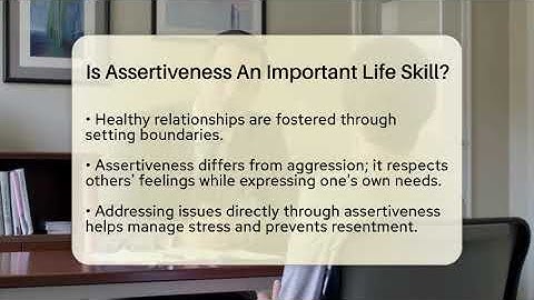 Is Assertiveness An Important Life Skill? - The Personal Growth Path