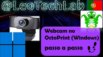 Como configurar uma webcam no OctoPrint (Windows), passo a passo