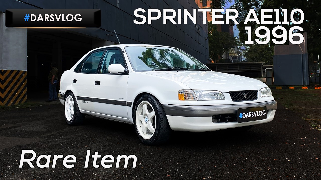 MODIFIKASI SIMPLE MENAWAN - Toyota Sprinter SE Vintage AE110 1996 ‼️ 