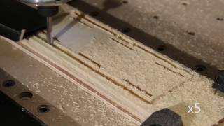 CNC Project 1 - Napkin Holder Bought some napkins the other day and realized when I got home that I didn