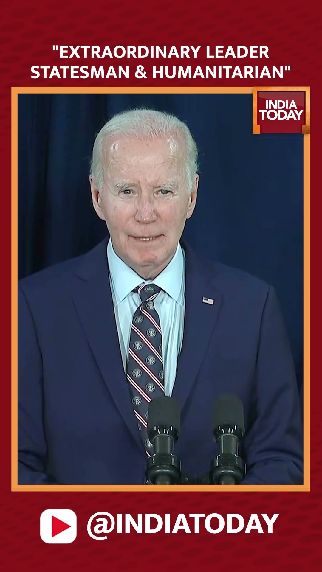 President Joe Biden Reacts To Former President Jimmy Carter's Death | Jimmy Carter Death News