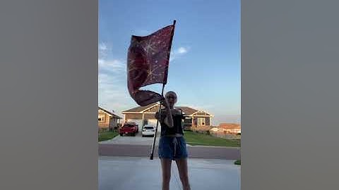 Flag cradle wind-up cross toss