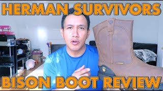 Hermans Survivors Bison Boots Review 