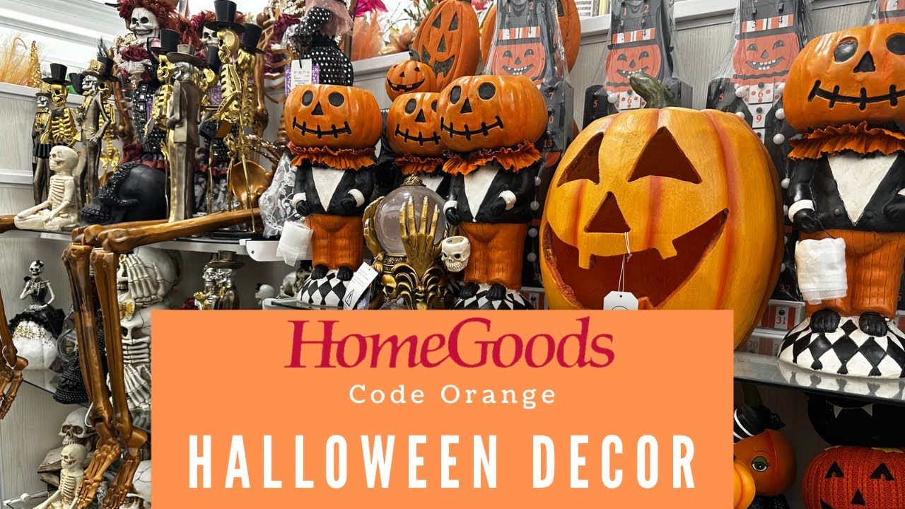 Code Orange HomeGoods Halloween Decor for 2024 #codeorange ...