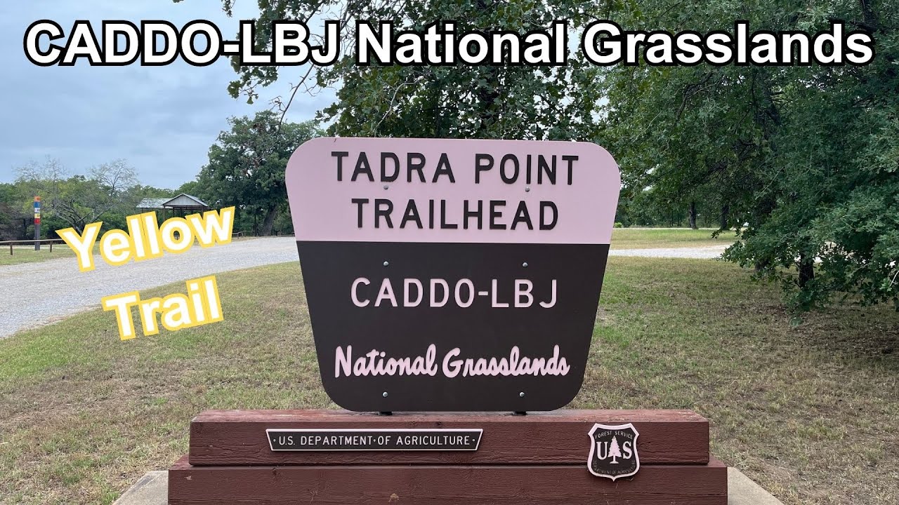 CaddoLBJ National Grasslands TADRA Point Trailhead Yellow Trail