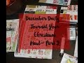 December Daily  Journal Your Christmas Haul Part 2