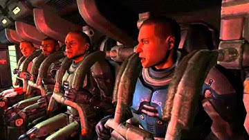 Quake 4 PC demo opening cutscene