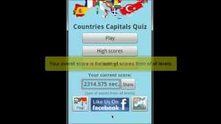 Countries Capitals Quiz screenshot 5