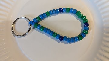 Binary Code Key Chain/Backpack Pull