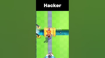 Pro vs Bro vs Hacker 💀#clashroyale #shorts #gaming #supercell