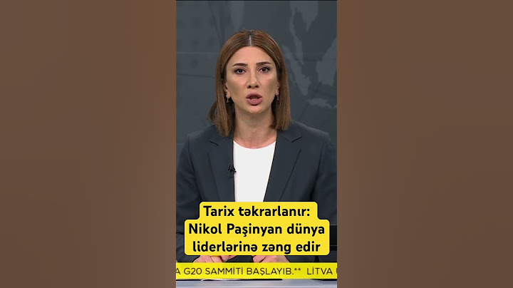 Tarix təkrarlanır: Nikol Paşinyan dünya liderlərinə zəng edir
