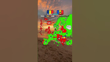 Is your Country Bigger than Romania and Moldova Combined?|Mapping| #europe #map #geography #history