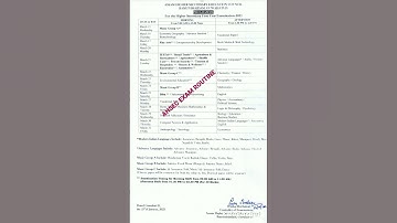 AHSEC HS 1st Year Routine 2023 – Assam Class 11th Exam Routine