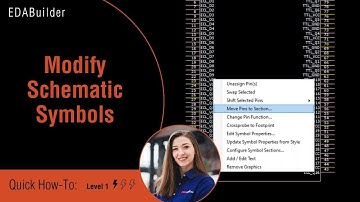 Quickly Modify Schematic Symbols with Ultra Librarian and EDABuilder!