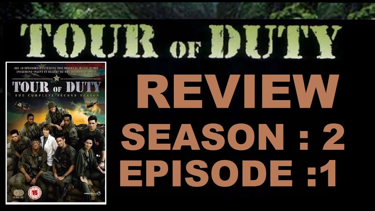 TOUR OF DUTY : S02E01 'Saigon - Part 1' ( Kim Delaney ) TV Episode