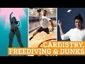 TOP THREE: Cardistry, Freediving &amp; Dunks | PEOPLE ARE AWESOME