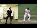 Glenn Maxwell imitating cricket legends