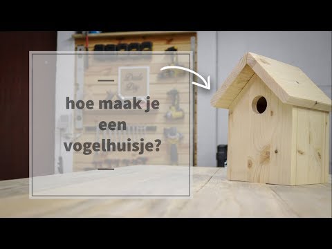 Video: Hoe Maak Je Een Decoratief Vogelhuisje