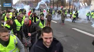 Fransada Yakıt Fiyatları Protestosunda Çatışmalar