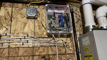 Radiant Heat Zone Controller - Raspberry Pi 4 & 8-Way Relay