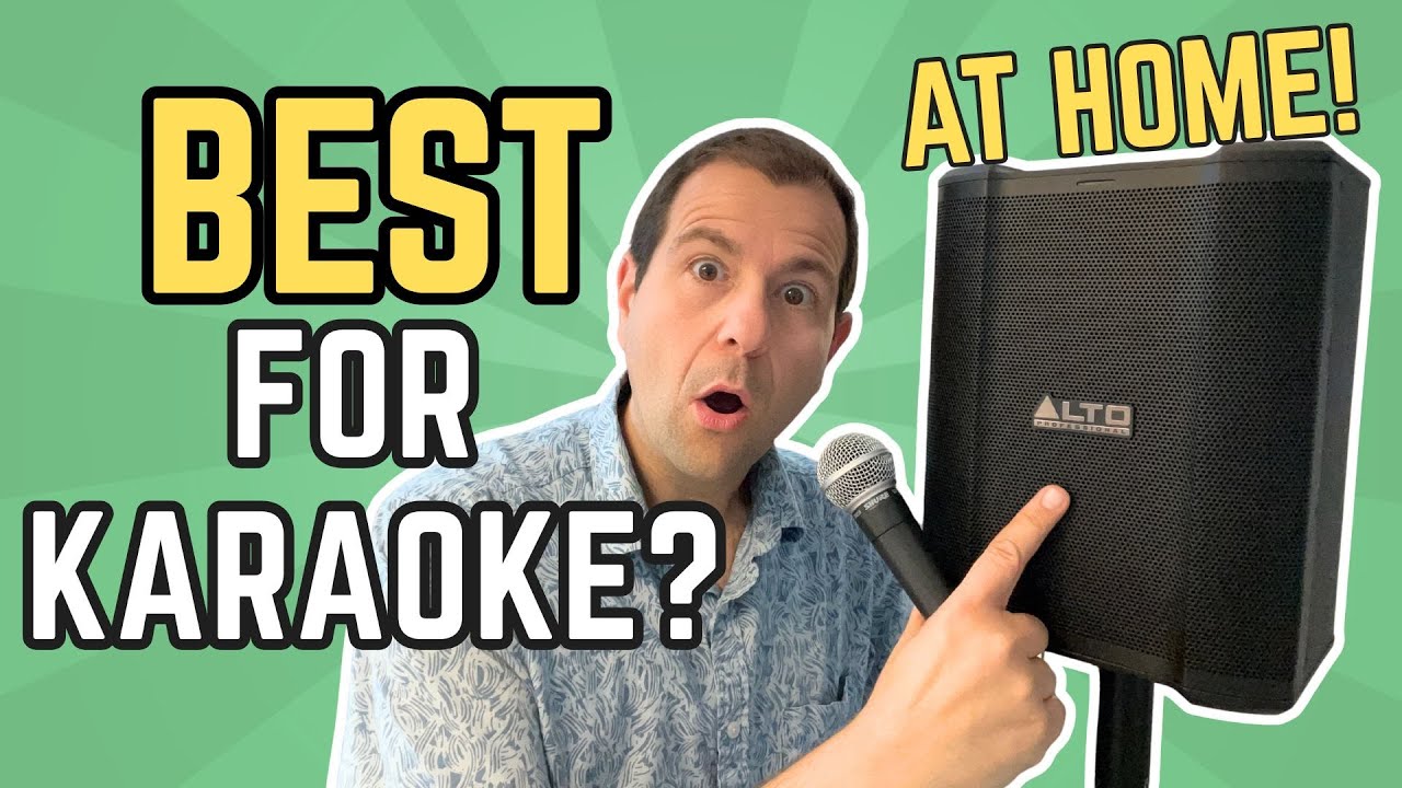 Alto Busker! BEST Budget Karaoke Speaker for HOME Use?