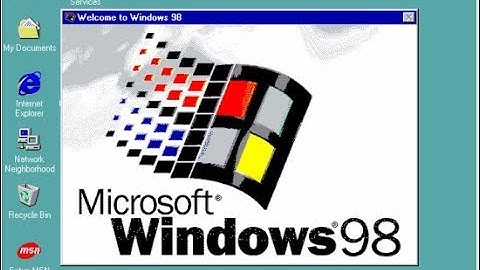 How to install Windows 98