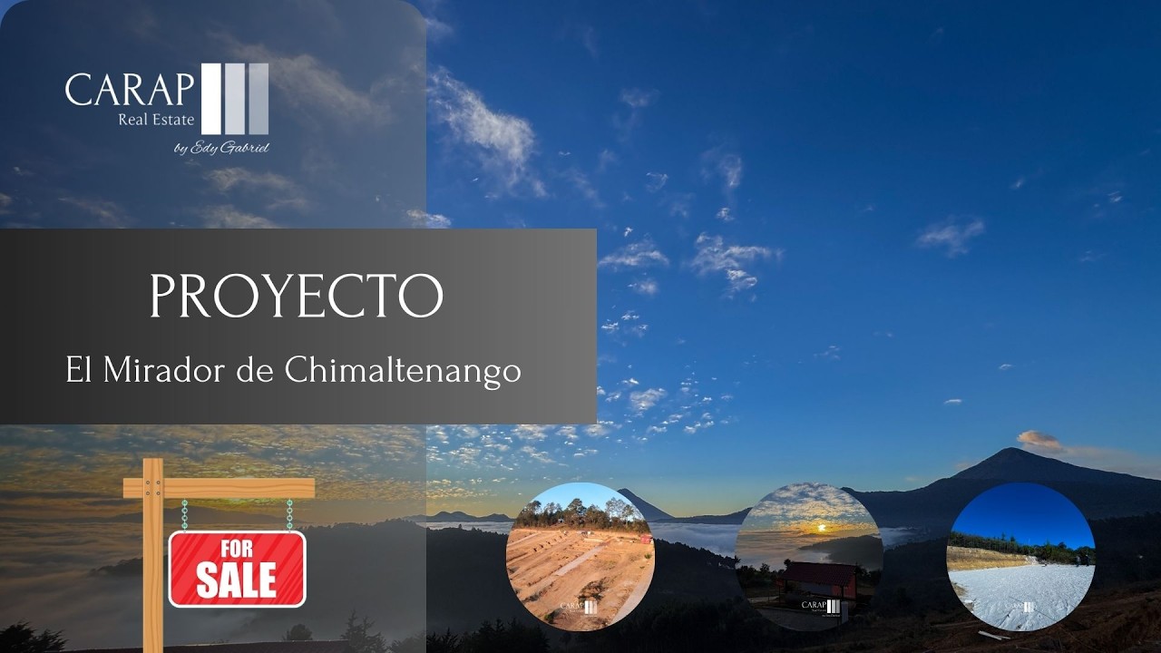 🏔️ ¡Invierta en el corazón de la conectividad,  Hierba Buena, Chimaltenango! 🛣️✨