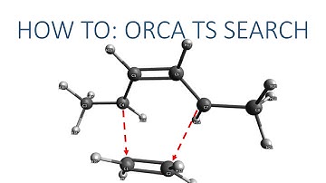 Avogadro with ORCA Tutorial: TS Search