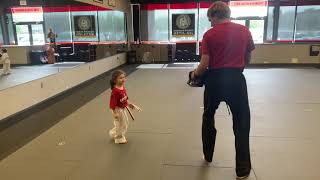 ATA Tigers at Triumph Martial Arts: One-Step Sparring Drills