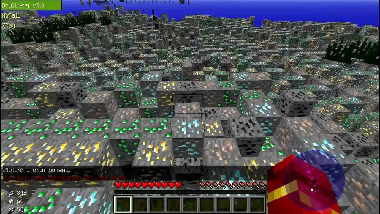 Сервер с плохим античитом. Сервера для читеров. 2. 12. Матрикс майнкрафт.