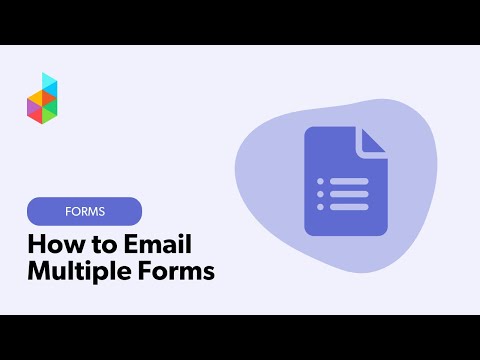 How to Email Multiple Forms in Dubsado