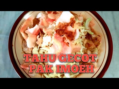 Resep Tahu Gejrot Banyumas