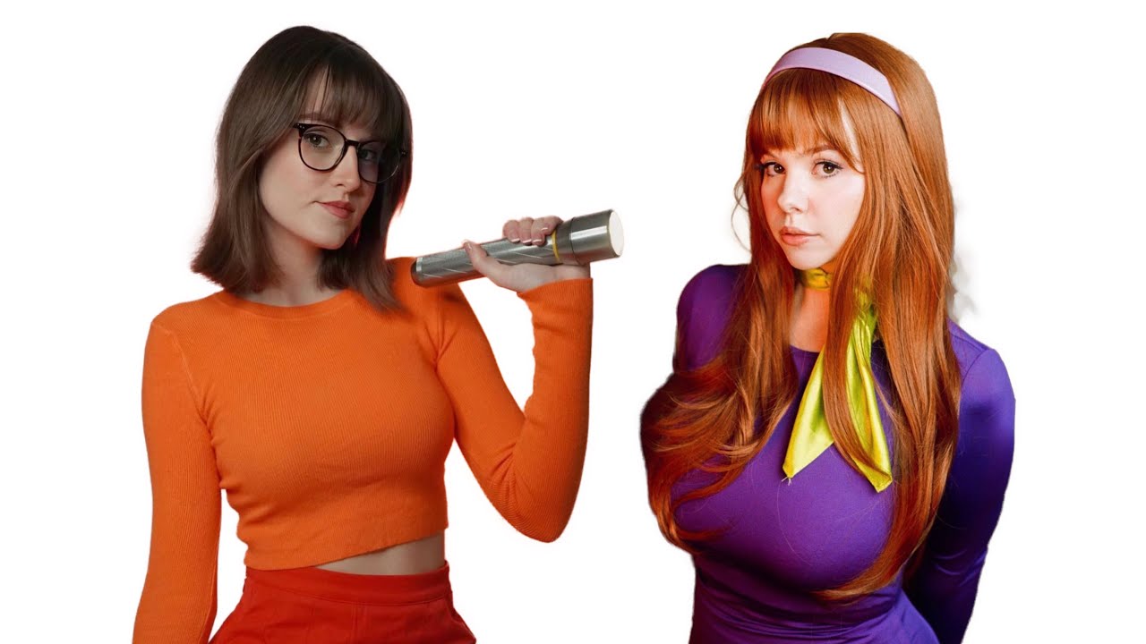 Nerdy Hans on her Daphne and Velma Cosplay Collab with Maggie Roscher - YouTube
