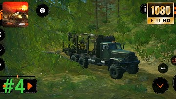 🚜 MudRunner Mission Mobile Gameplay Walkthrough (Android, iOS) - Part 4