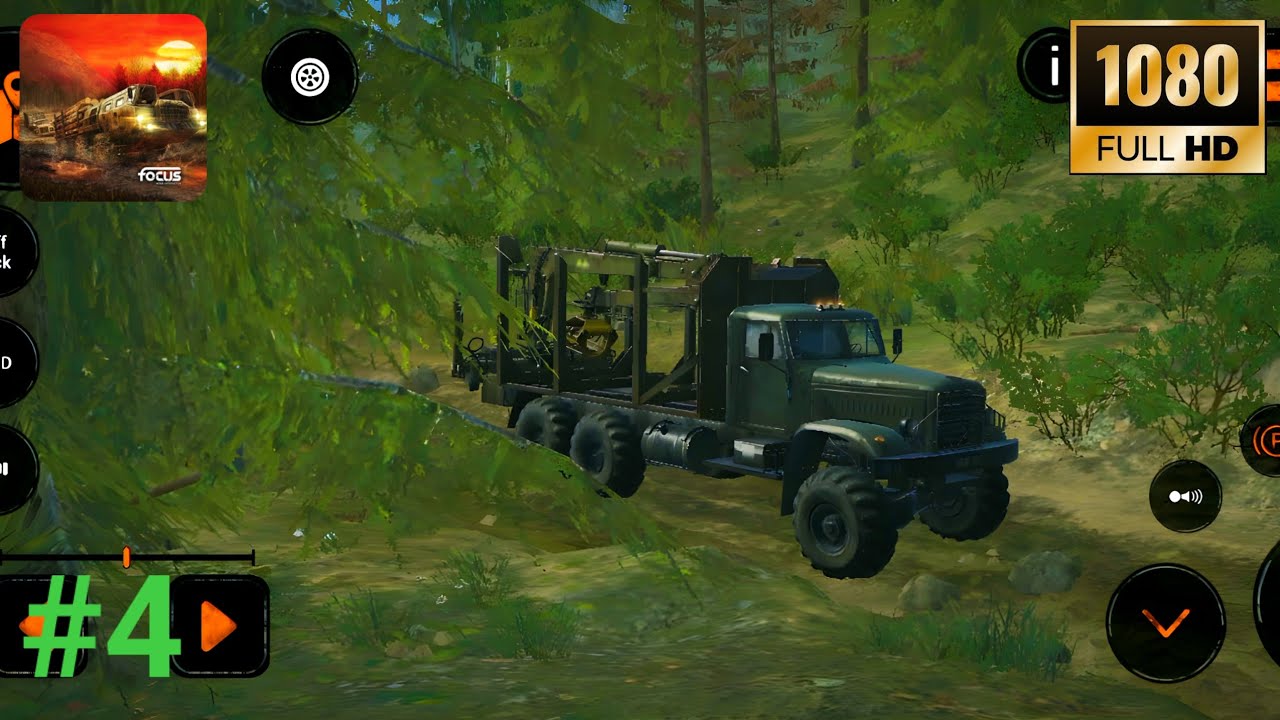 🚜 MudRunner Mission Mobile Gameplay Walkthrough (Android, iOS) - Part 4