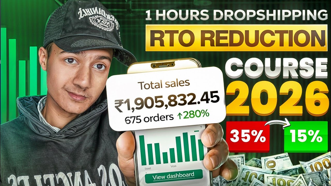 Reduce RTO in Indian Dropshipping | Increase COD Delivery Rate 🤑 (Complete Course)‼️