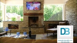 Fulton MD Deck, pavilion, and outdoor kitchen