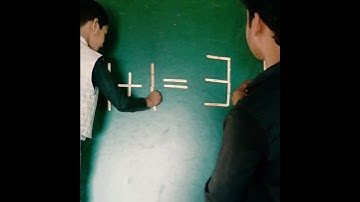 1+1=3 Balance this equation by move 1 stick | #youtube #challenge #iqtest #iq #shorts #matchstick