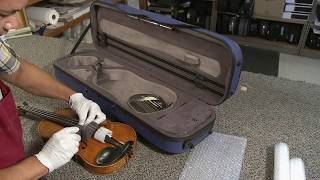 How to Pack a Violin or Viola for Shipping - Robertson & Sons Violin Shop, Inc.