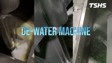 Industrial De-watering Machine｜ High-Speed Centrifuge｜Dehydration Device｜工業用高速離心脫水機｜Tsunghsing(TSHS)