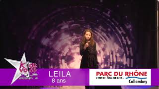 Video voorbeeld van "Leila - poupée de cire poupée de son -Kids Voice Tour2018 - Parc du Rhône , Collombey"