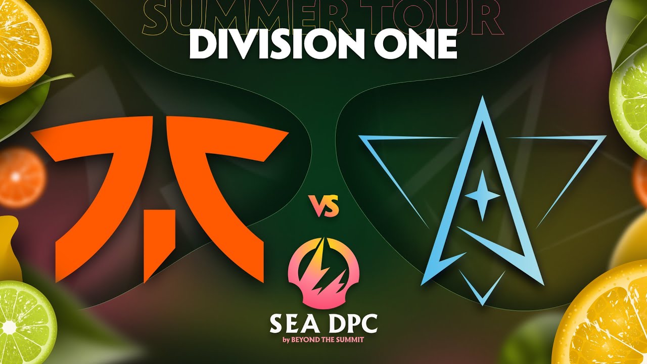 Fnatic vs Polaris Game 1 - DPC SEA Div 1 Summer Tour w/ Ares & johnxfire