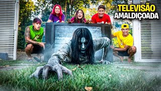 We bought a cursed TV on the darkweb. *Are we trapped inside it?