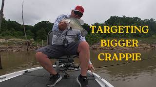 Targeting Bigger Crappie. It's not easy!