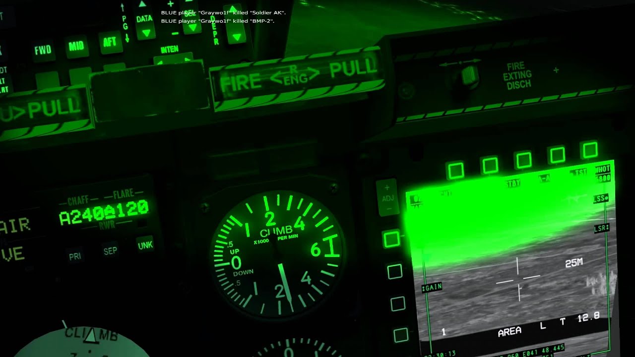 DCS A-10C Night Mission with a goofy wingman - DCS A-10C Night Mission with a goofy wingman
